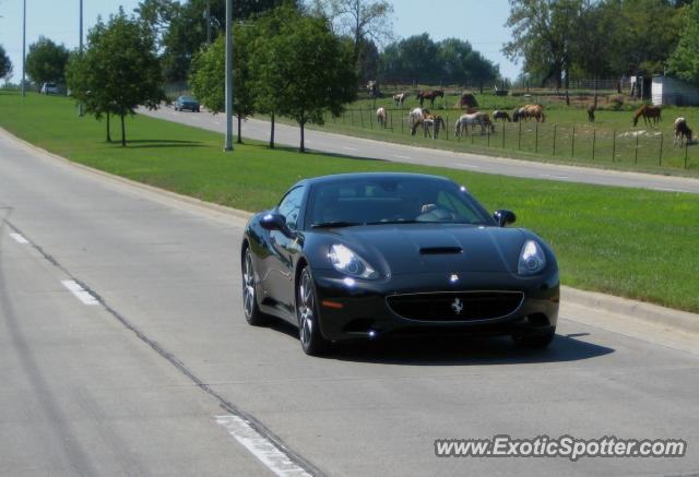Ferrari California spotted in Leawood, Kansas
