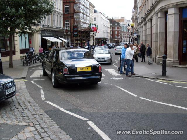 Rolls Royce Phantom spotted in London, United Kingdom