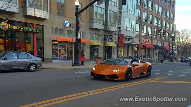 Lamborghini Huracan spotted in Columbus, Ohio