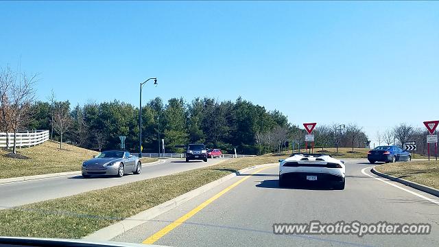 Aston Martin Vantage spotted in New Albany, Ohio