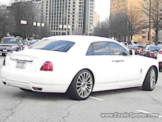 Rolls-Royce Ghost spotted in Buckhead, Georgia