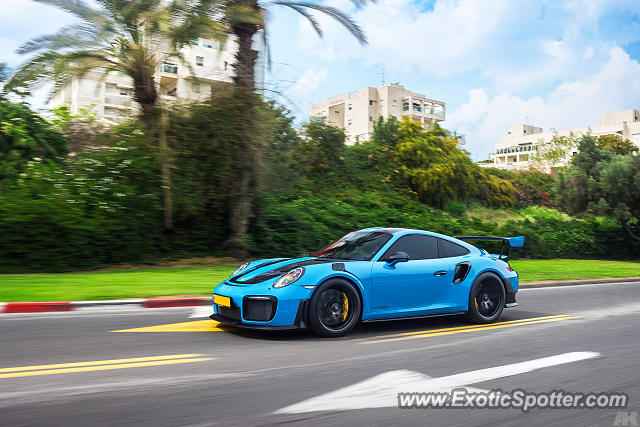 Porsche 911 GT2 spotted in Tel Aviv, Israel