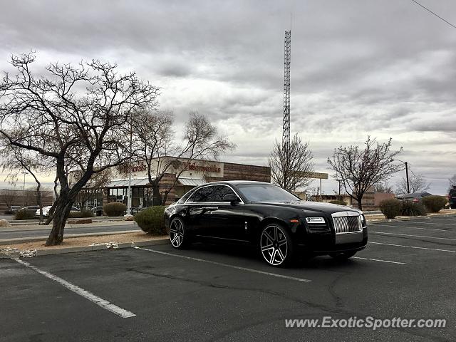 Rolls-Royce Ghost spotted in Albuquerque, New Mexico