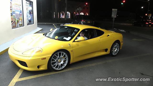 Ferrari 360 Modena spotted in Woodmere, New York