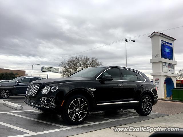 Bentley Bentayga spotted in Albuquerque, New Mexico