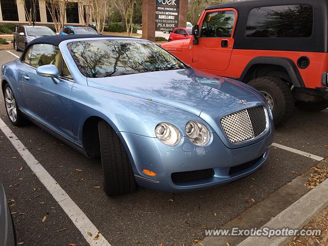 Bentley Continental spotted in Mount Pleasnt, South Carolina