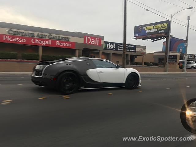 Bugatti Veyron spotted in Las Vegas, United States