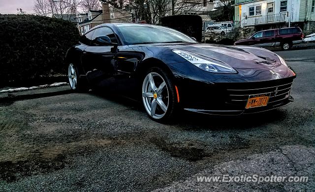 Ferrari GTC4Lusso spotted in Greenwich, Connecticut