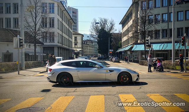 Ferrari FF spotted in Zurich, Switzerland