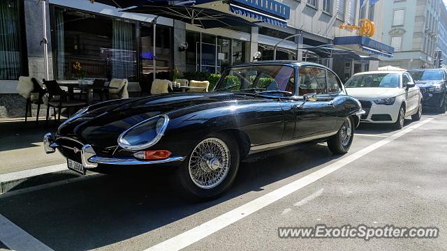 Jaguar E-Type spotted in Zurich, Switzerland