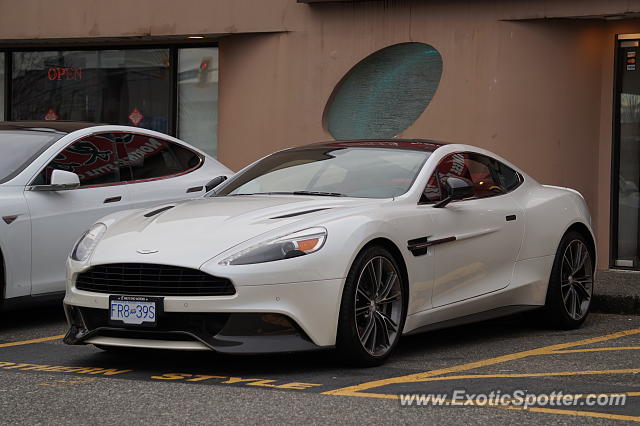 Aston Martin Vanquish spotted in Vancouver, Canada
