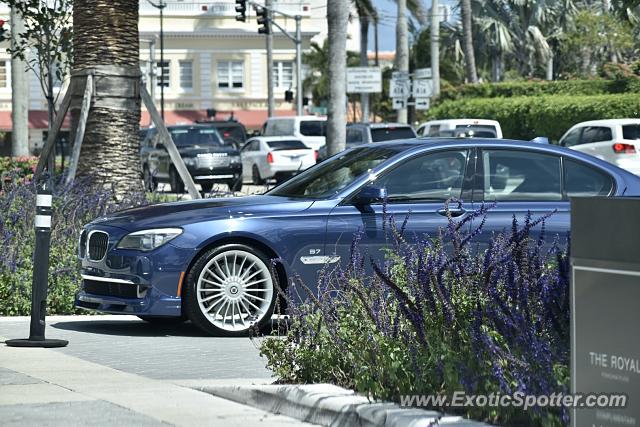 BMW Alpina B7 spotted in Palm Beach, Florida