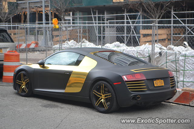 Audi R8 spotted in Manhattan, New York