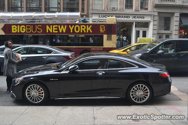 Mercedes S65 AMG spotted in Manhattan, New York