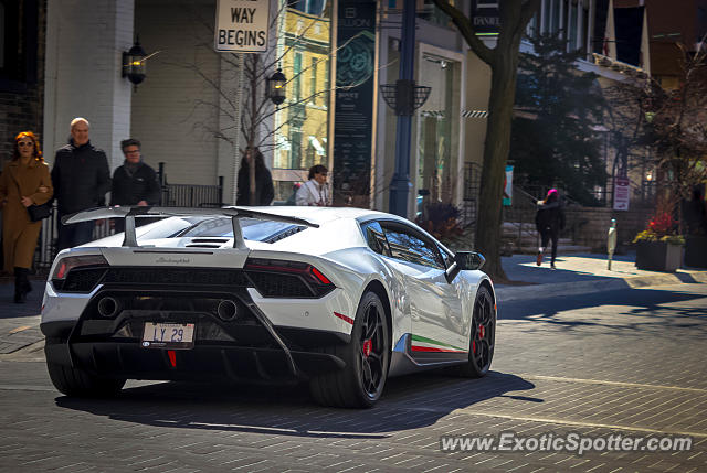 Lamborghini Huracan spotted in Toronto, Canada