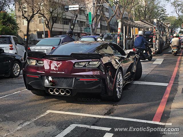 Chevrolet Corvette Z06 spotted in Taipei, Taiwan