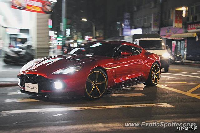 Aston Martin Zagato spotted in Taipei, Taiwan