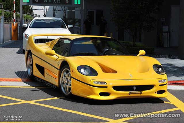 Ferrari F50 spotted in Taipei, Taiwan