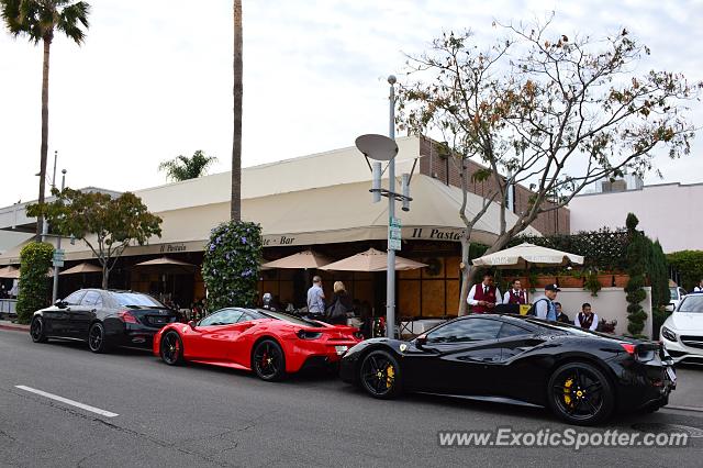 Ferrari 488 GTB spotted in Beverly Hills, California