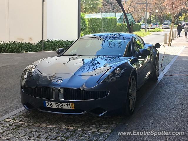 Fisker Karma spotted in Vilamoura, Portugal