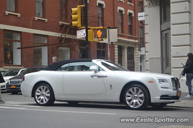 Rolls-Royce Dawn spotted in Manhattan, New York