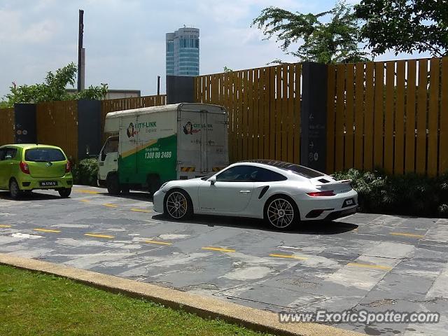 Porsche 911 Turbo spotted in Kuala lumpur, Malaysia