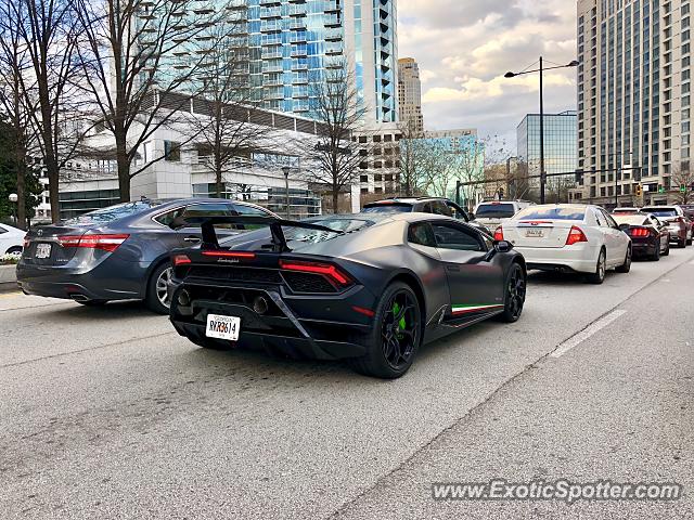 Lamborghini Huracan spotted in Buckhead, Georgia