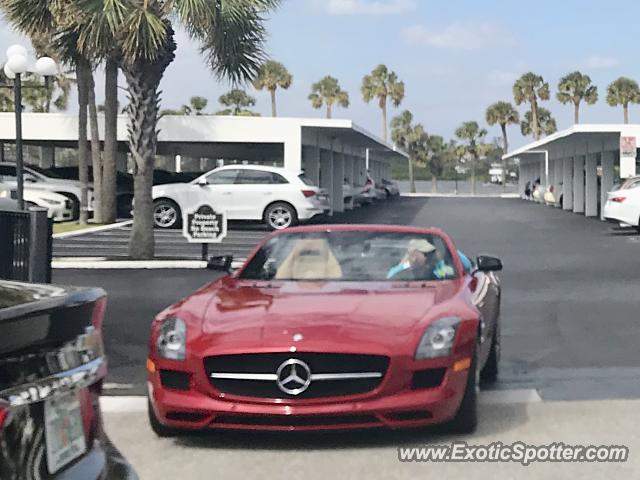 Mercedes SLS AMG spotted in Ocean Ridge, Florida