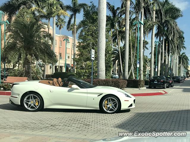 Ferrari California spotted in Boca Raton, Florida