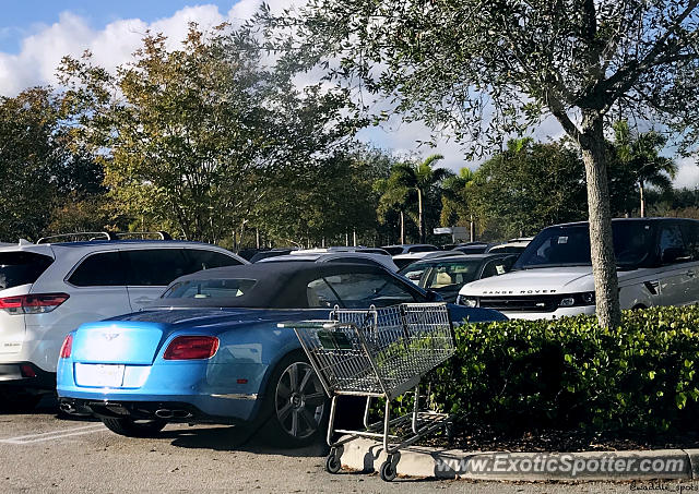 Bentley Continental spotted in Palm B. Gardens, Florida