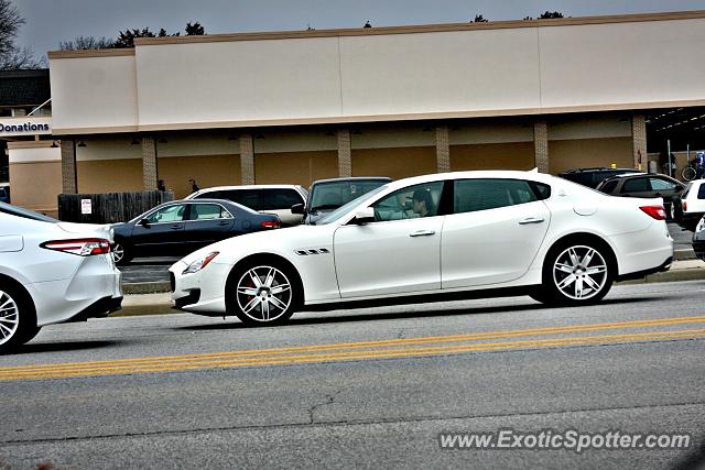 Maserati Quattroporte spotted in Bloomington, Indiana