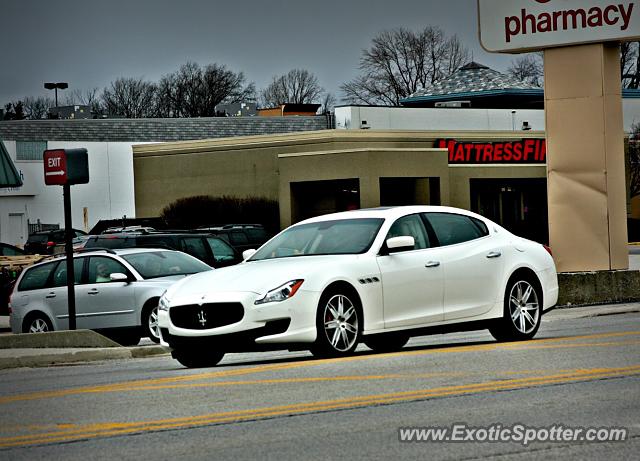 Maserati Quattroporte spotted in Bloomington, Indiana
