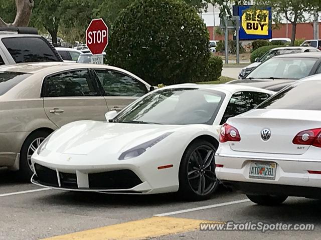 Ferrari 488 GTB spotted in Ft Lauderdale, Florida