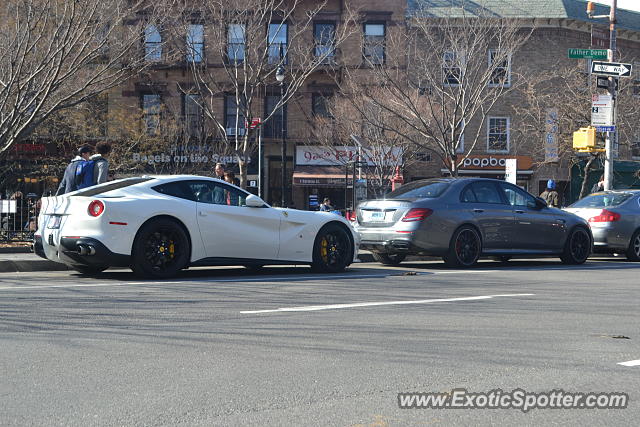 Ferrari F12 spotted in Manhattan, United States