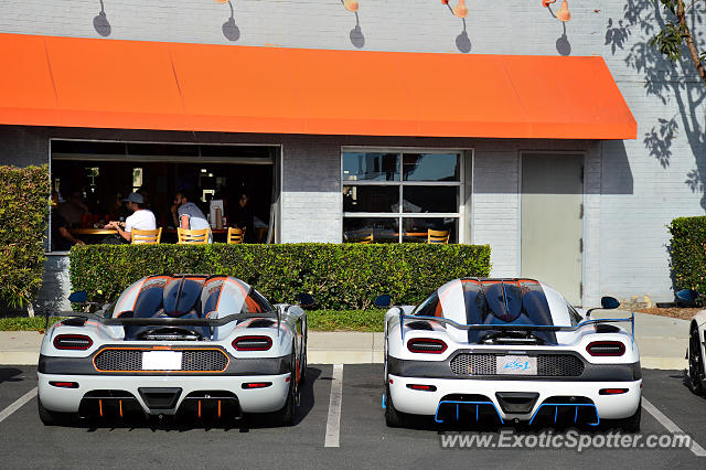 Koenigsegg Agera R spotted in Costa Mesa, California