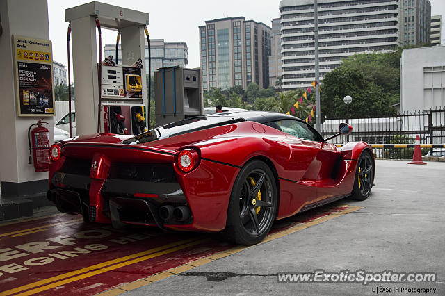 Ferrari LaFerrari spotted in Kuala Lumpur, Malaysia