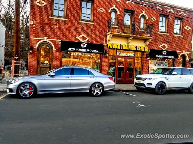 Mercedes S65 AMG spotted in Bernardsville, New Jersey