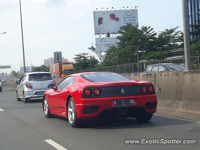 Ferrari 360 Modena spotted in Jakarta, Indonesia