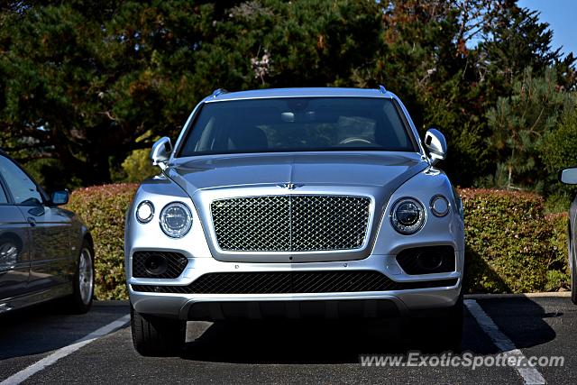 Bentley Bentayga spotted in Monterey, California