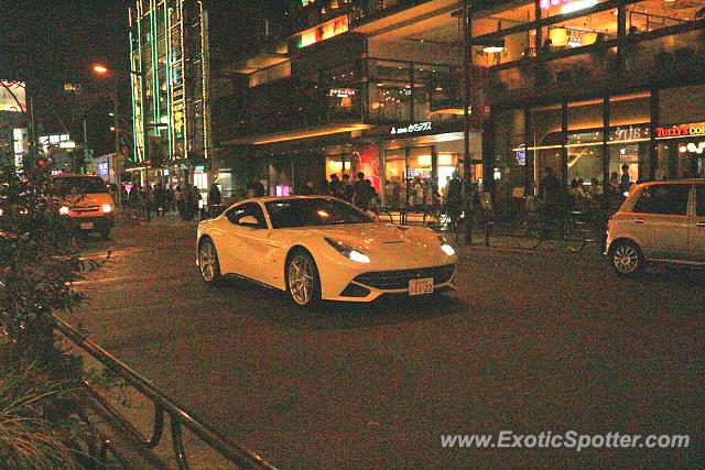 Ferrari F12 spotted in Ueno, Japan