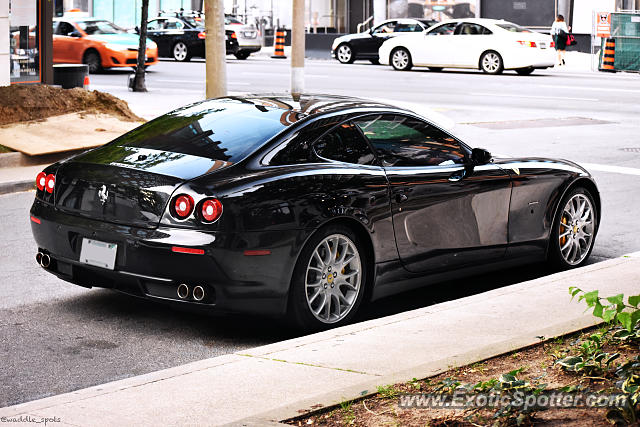 Ferrari 612 spotted in Toronto, Canada