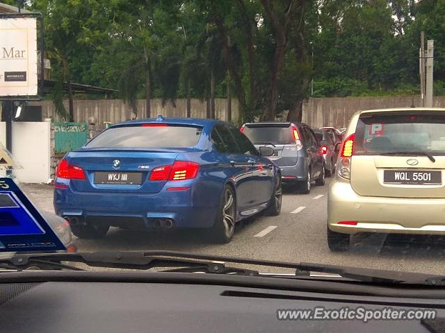 BMW M5 spotted in Kuala lumpur, Malaysia