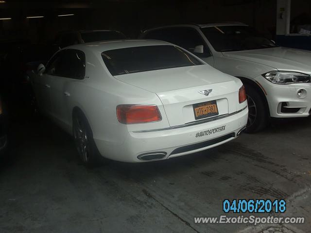 Bentley Flying Spur spotted in New York city, New York