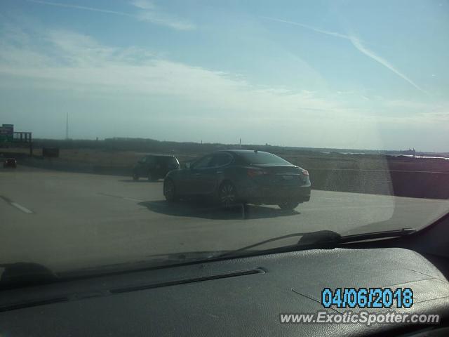 Maserati Ghibli spotted in Jersey turnpike, New York