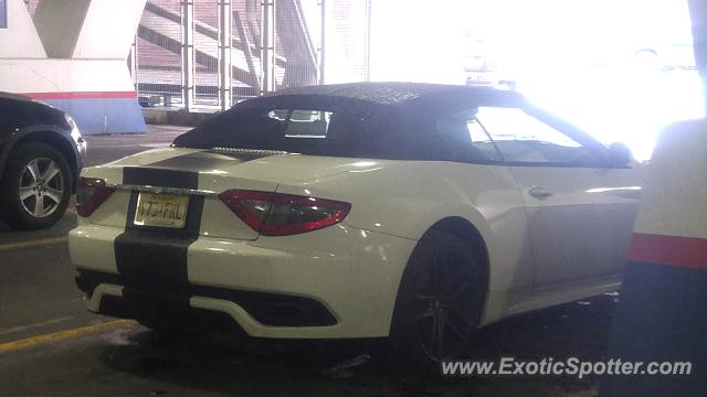 Maserati GranCabrio spotted in New York city, New York