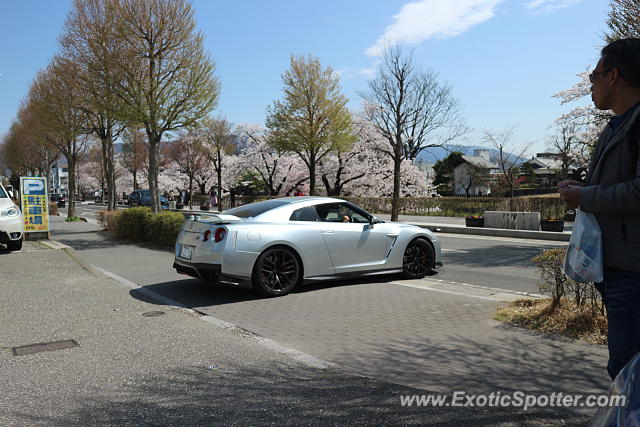 Nissan GT-R spotted in Shinjuku, Japan