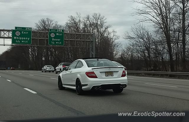 Mercedes C63 AMG Black Series spotted in Hanover, New Jersey