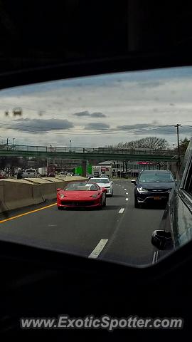 Ferrari 458 Italia spotted in Paramus, New Jersey