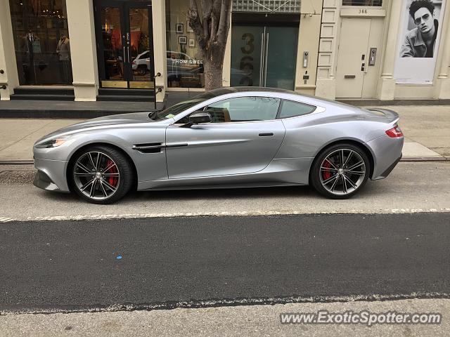 Aston Martin Vanquish spotted in Manhattan, New York