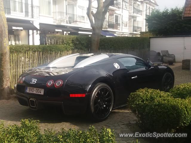 Bugatti Veyron spotted in Knokke Zoute, Belgium